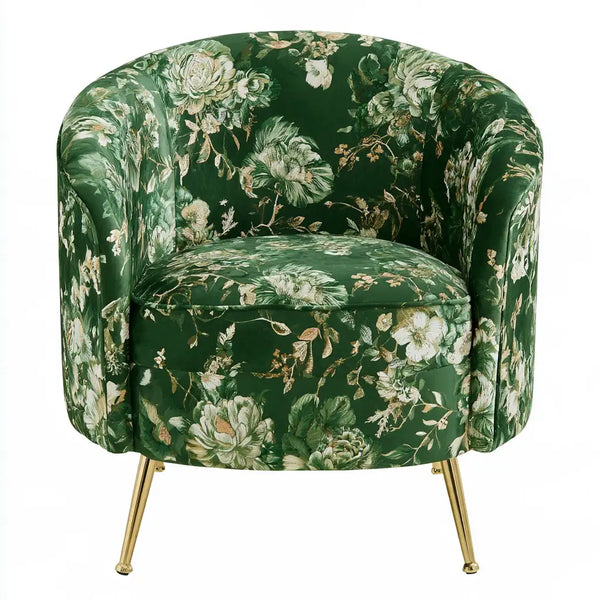 Divano dal profilo contemporaneo, verde, per la casa