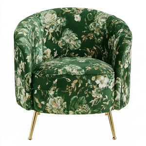 Divano dal profilo contemporaneo, verde, per la casa